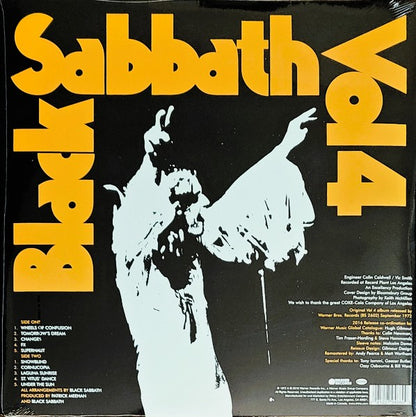 BLACK SABBATH – Black Sabbath Vol. 4 LP