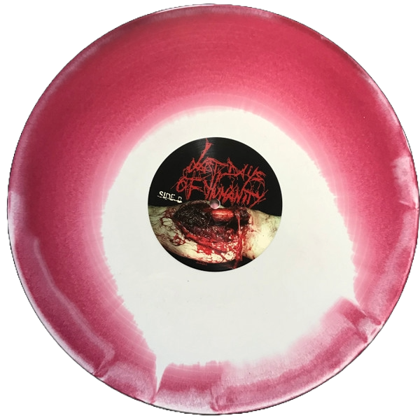 LAST DAYS OF HUMANITY – Hymns Of Indigestible Suppuration LP (oxblood/bone vinyl)