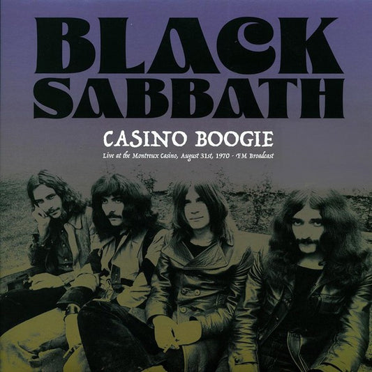 BLACK SABBATH – Casino Boogie: Live At Montreux Casino 8/31/1970 LP