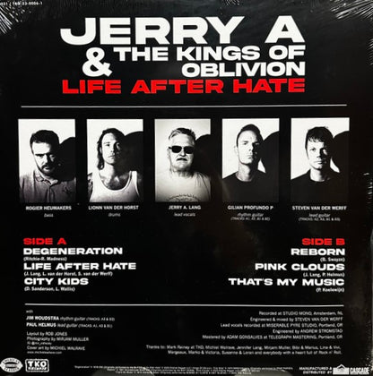 JERRY A & THE KINGS OF OBLIVION – Life After Hate LP