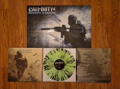 GREGSON-WILLIAMS / BARTON – Call Of Duty 4: Modern Warfare OST LP (green splatter vinyl)