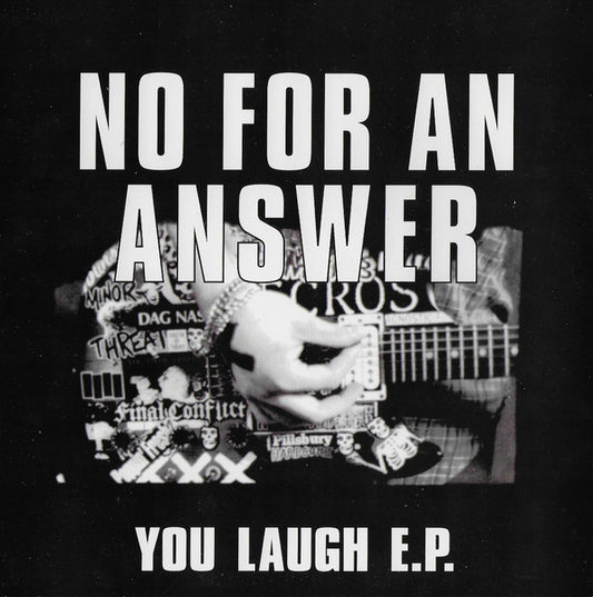 NO FOR AN ANSWER – You Laugh E.P. 7" (gray marbled vinyl)