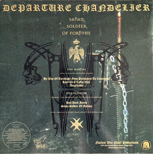 DEPARTURE CHANDELIER – Satan Soldier Of Fortune LP
