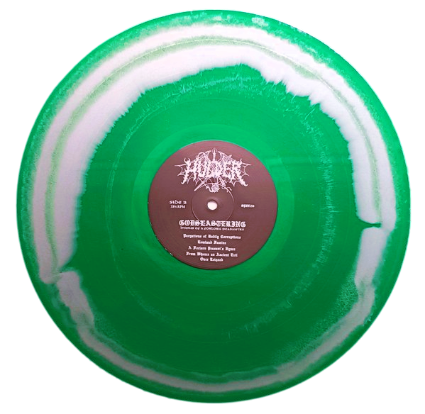 HULDER – Godslastering: Hymns Of A Forlorn Peasantry LP (green/silver merge vinyl)