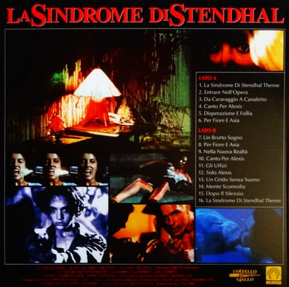 ENNIO MORRICONE – La Sindrome Di Stendhal - Colonna Sonora Originale Del Film LP