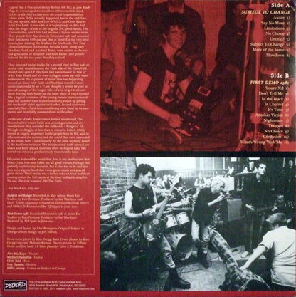 FAITH – Subject To Change Plus First Demo LP