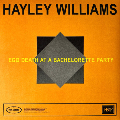 HAYLEY WILLIAMS – Ego Death At A Bachelorette Party 2xLP ("Team Zissou" color vinyl)