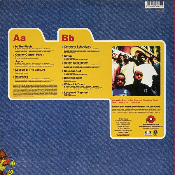 JURASSIC 5 – S/T LP (color vinyl) – CITY NOISE