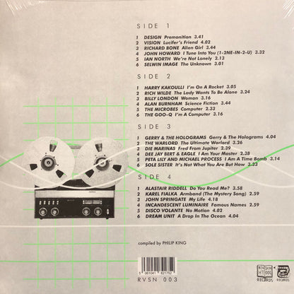 V/A – All The Young Droids • Junkshop Synth Pop 1978-1985 2xLP (green vinyl)