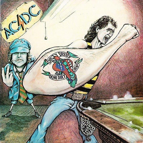 AC/DC – Dirty Deeds Done Dirt Cheap LP