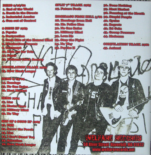 PSYCHO – Studio Recordings 1982 - 1986 2xLP