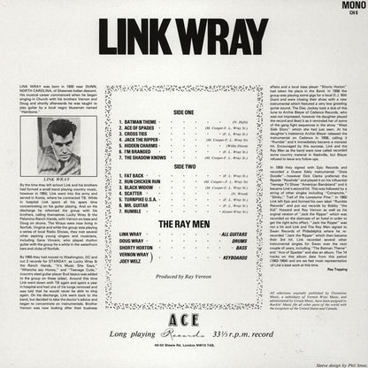 LINK WRAY – Early Recordings LP