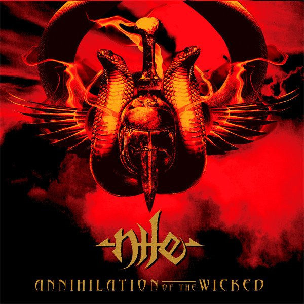 NILE – Annihilation Of The Wicked 2xLP (red/halloween orange splatter vinyl)