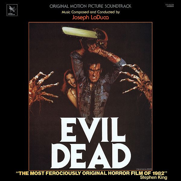 JOSEPH LODUCA – Evil Dead Original Motion Picture Soundtrack LP (red translucent vinyl)