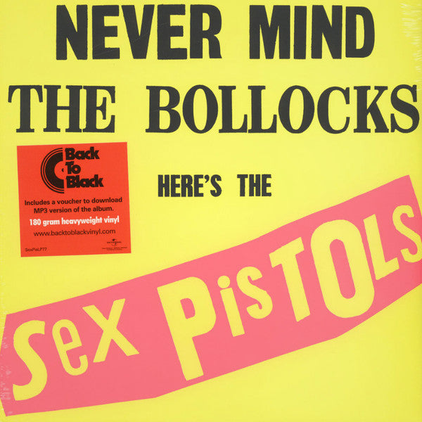 SEX PISTOLS – Never Mind The Bollocks, Here's The Sex Pistols LP