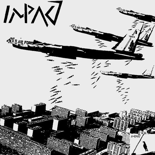 IMPACT / EU'S ARSE – Impact / Questa E' La Loro Speculazione Di Morte! 7" (white vinyl)