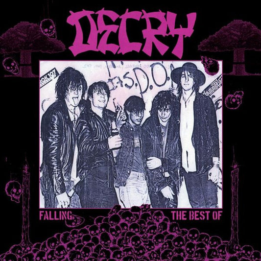 DECRY – Falling - The Best Of LP (purple vinyl)