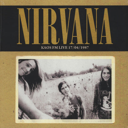 NIRVANA – KAOS FM Live 4/17/1987 Olympia, WA LP