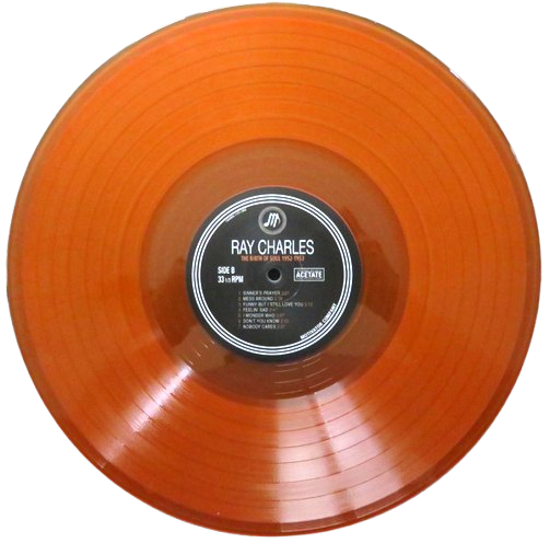 RAY CHARLES – The Birth Of Soul • 1952-1953 LP (orange vinyl)