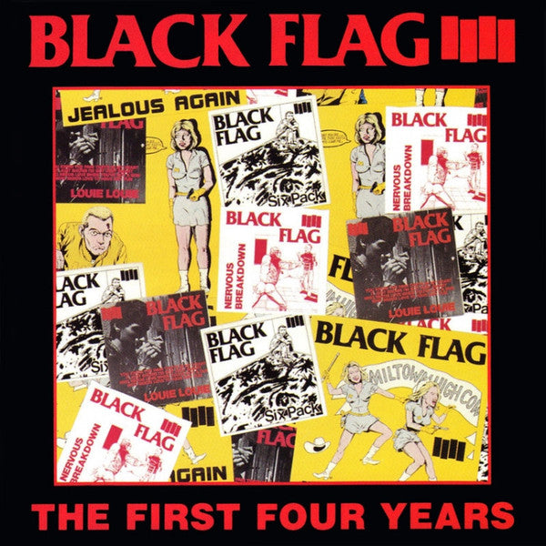 BLACK FLAG – The First Four Years LP