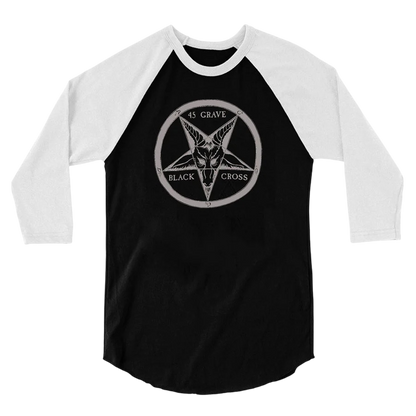 45 GRAVE | Black Cross Raglan