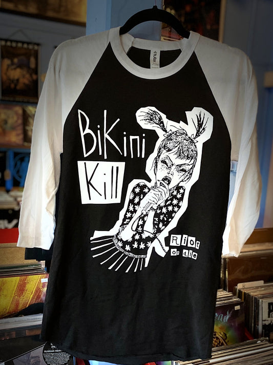 BIKINI KILL | Riot Or Die Raglan