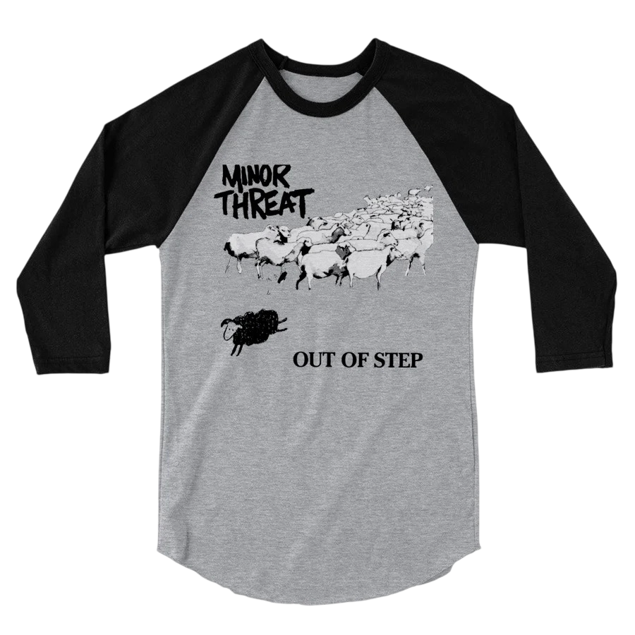 MINOR THREAT | Out Of Step Raglan