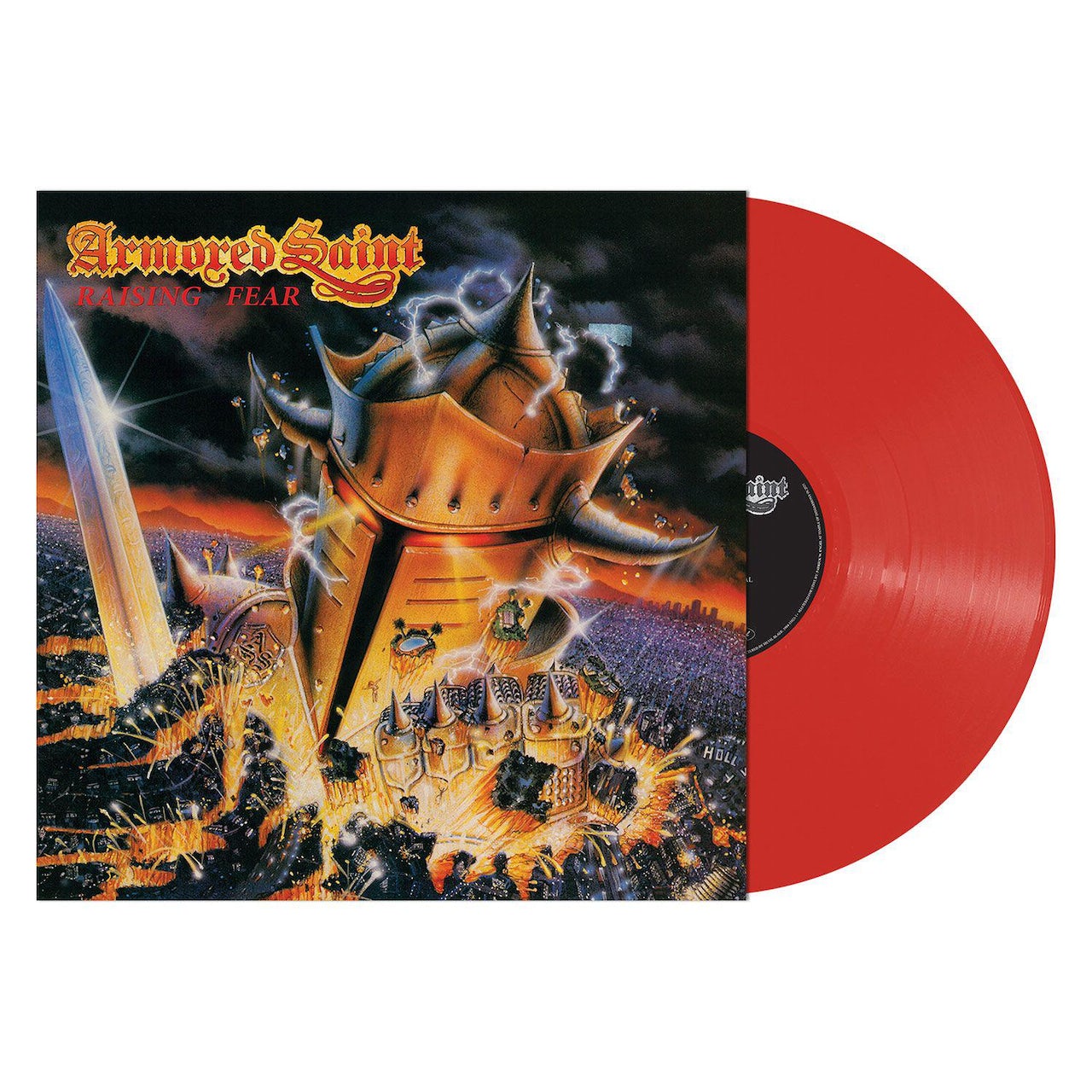 ARMORED SAINT – Raising Fear LP (red vinyl)