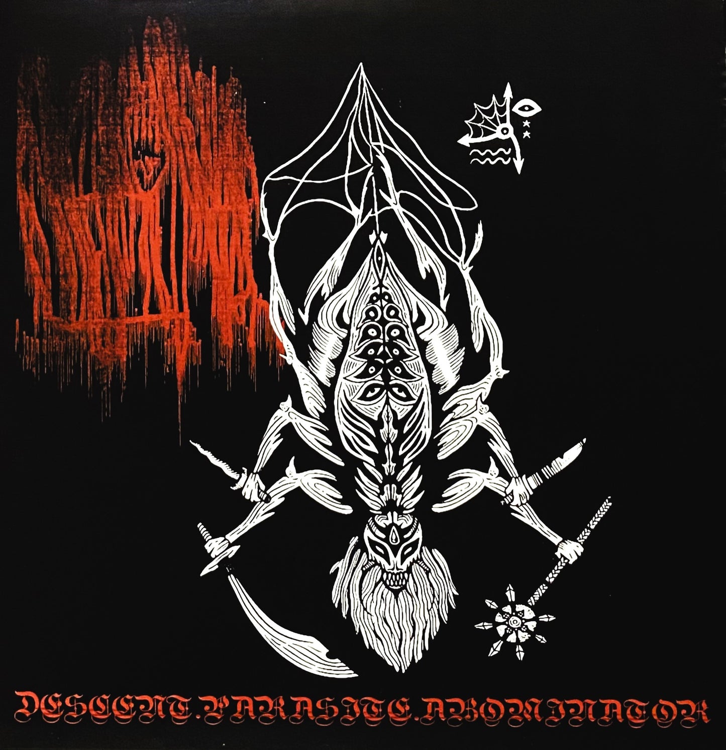 RED RIGHT HAND OF PLAGUE – Descent.Parasite.Abominator 7"