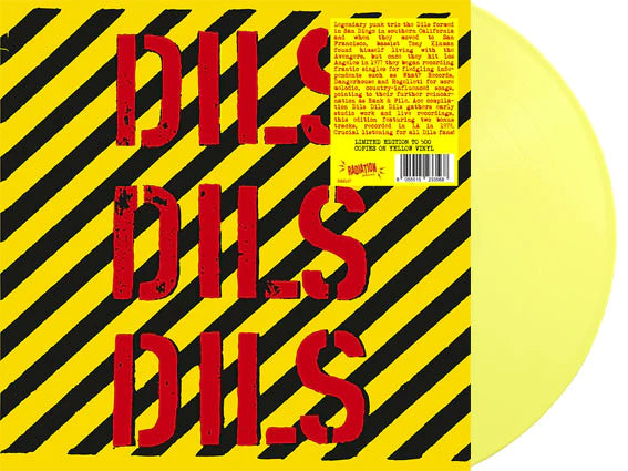 DILS – Dils Dils Dils LP (yellow vinyl)