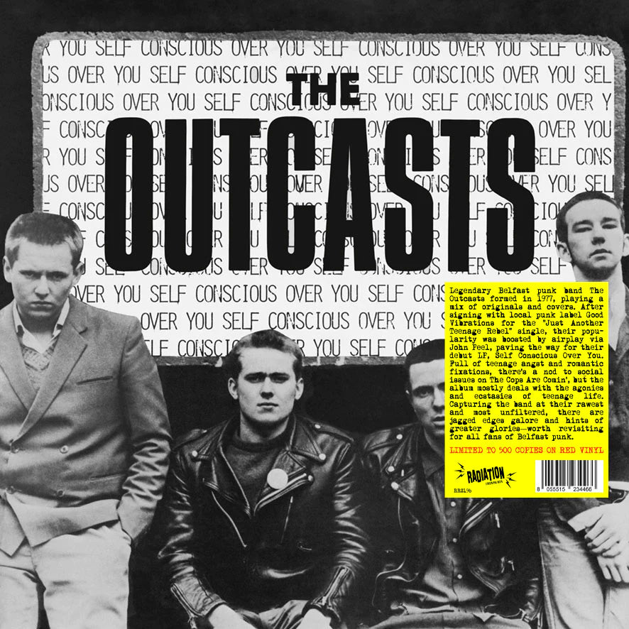 OUTCASTS – Self Conscious Over You LP (red vinyl)