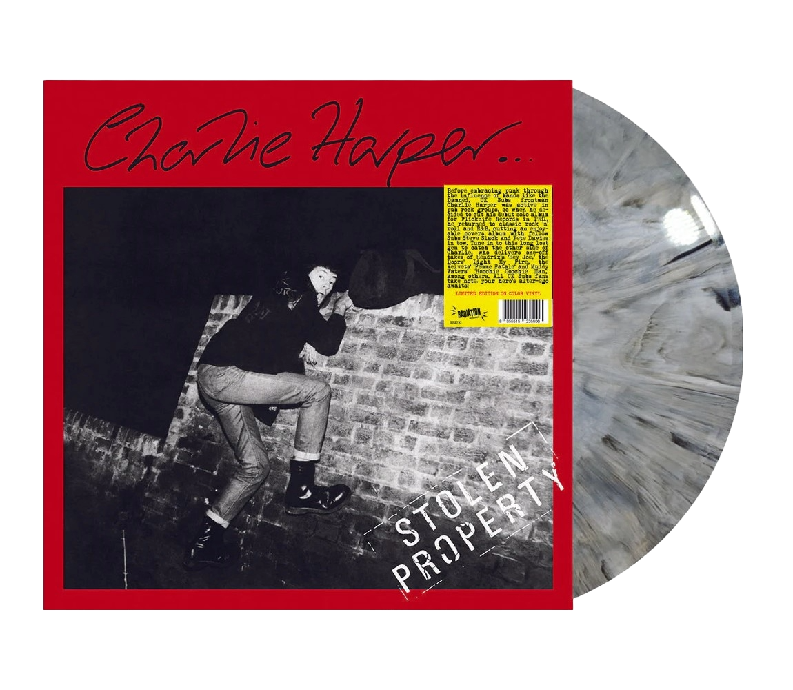 CHARLIE HARPER – Stolen Property LP (gray marbled vinyl)