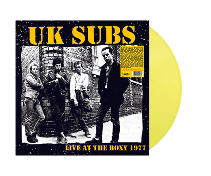 U.K. SUBS – Live At The Roxy 1977 LP (yellow vinyl)