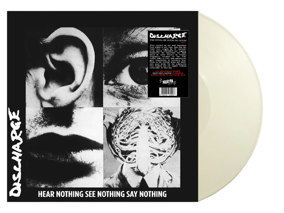 DISCHARGE – Hear Nothing See Nothing Say Nothing LP
