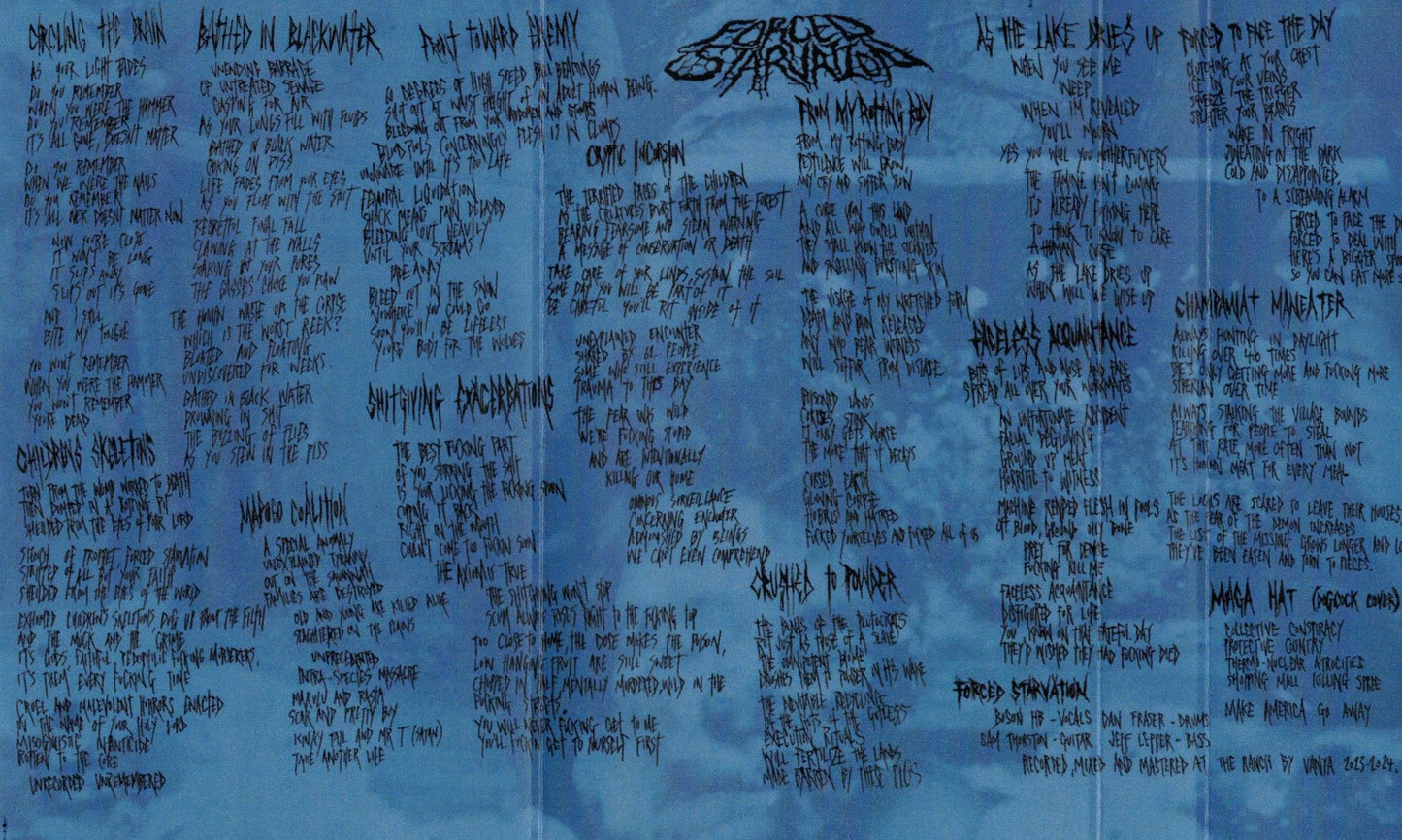 FORCED STARVATION – S/T Cassette