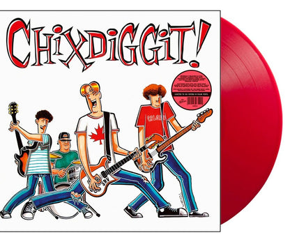 CHIXDIGGIT! – S/T LP (red vinyl)