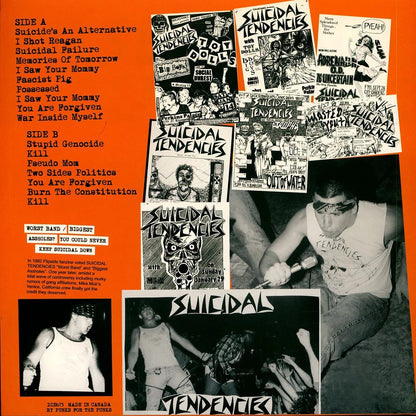 SUICIDAL TENDENCIES – 1982 Demos LP