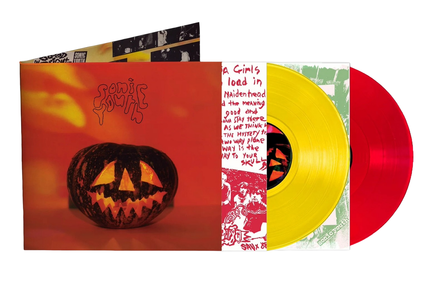 SONIC YOUTH – Walls Have Ears 2xLP (yellow/red/clear vinyl)