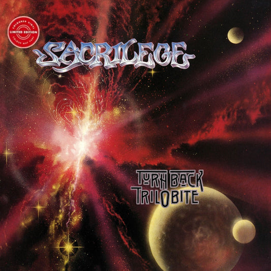 SACRILEGE – Turn Back Trilobite 2xLP (clear red splatter vinyl)