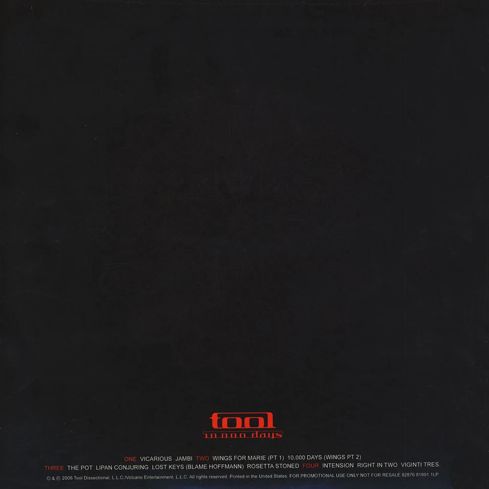 TOOL – 10,000 Days 2xLP (color vinyl)