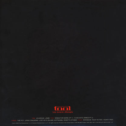 TOOL – 10,000 Days 2xLP (color vinyl)