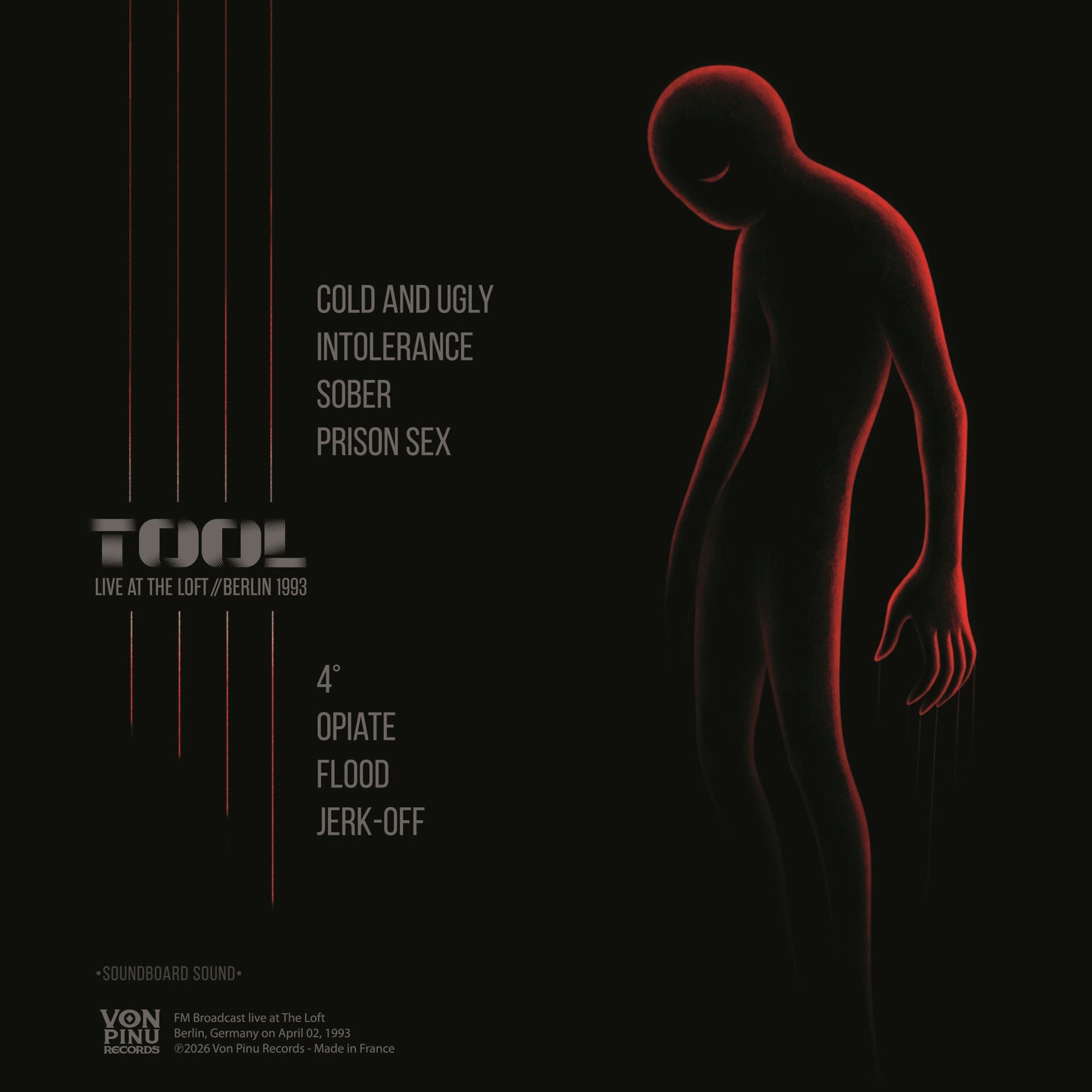 TOOL – Live At The Loft • Berlin 1993 LP