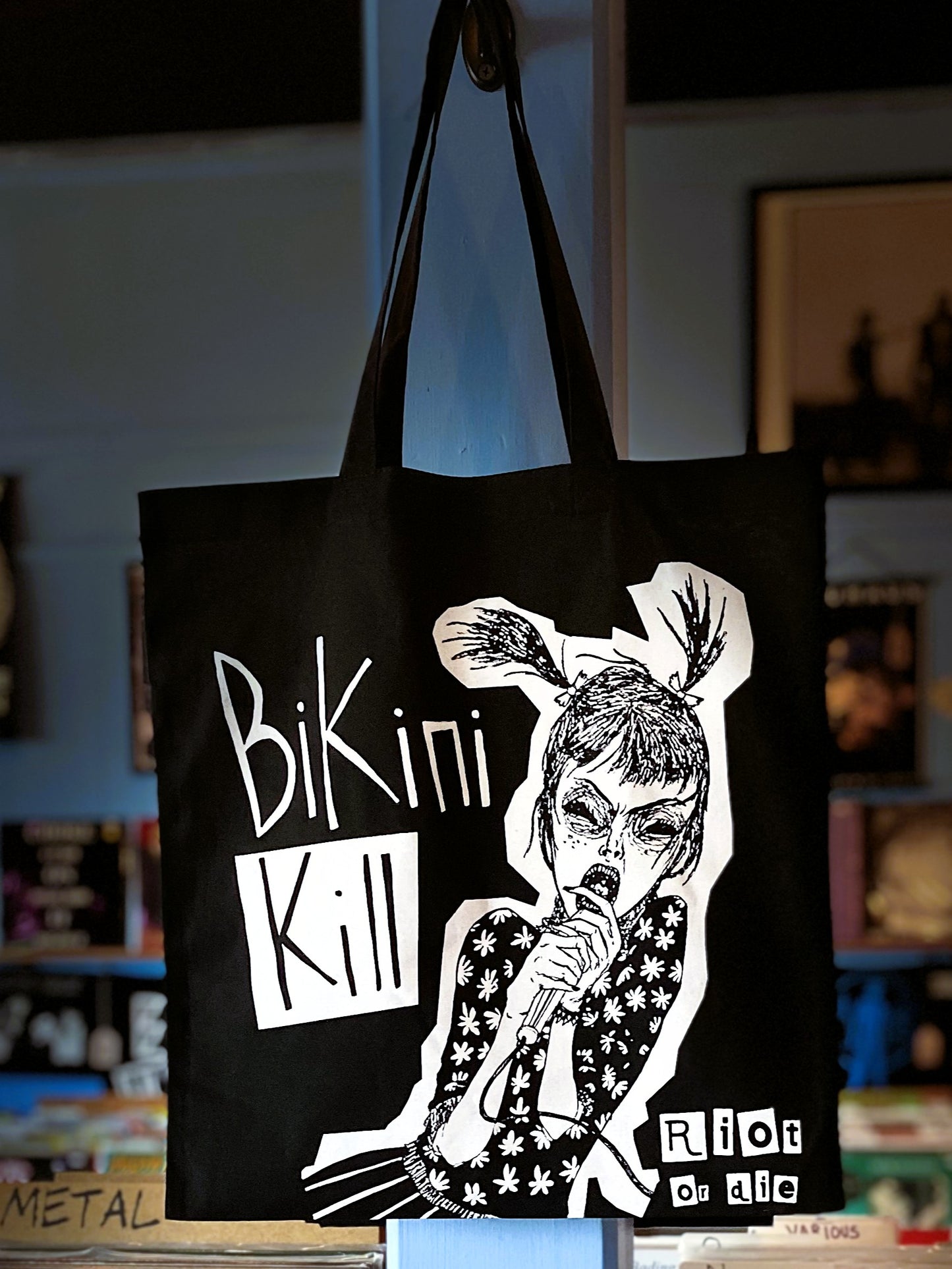 BIKINI KILL | Riot Or Die Tote Bag