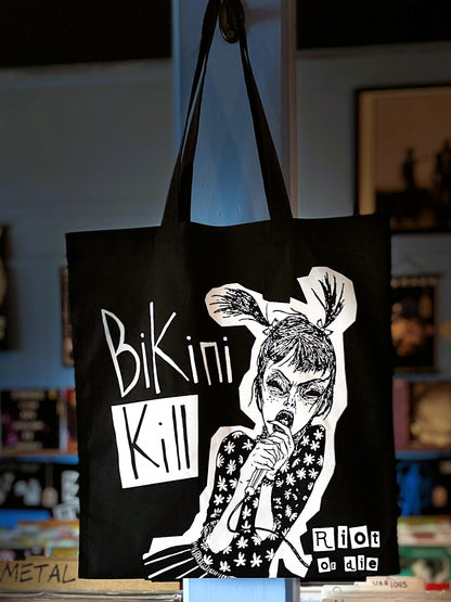 BIKINI KILL | Riot Or Die Tote Bag