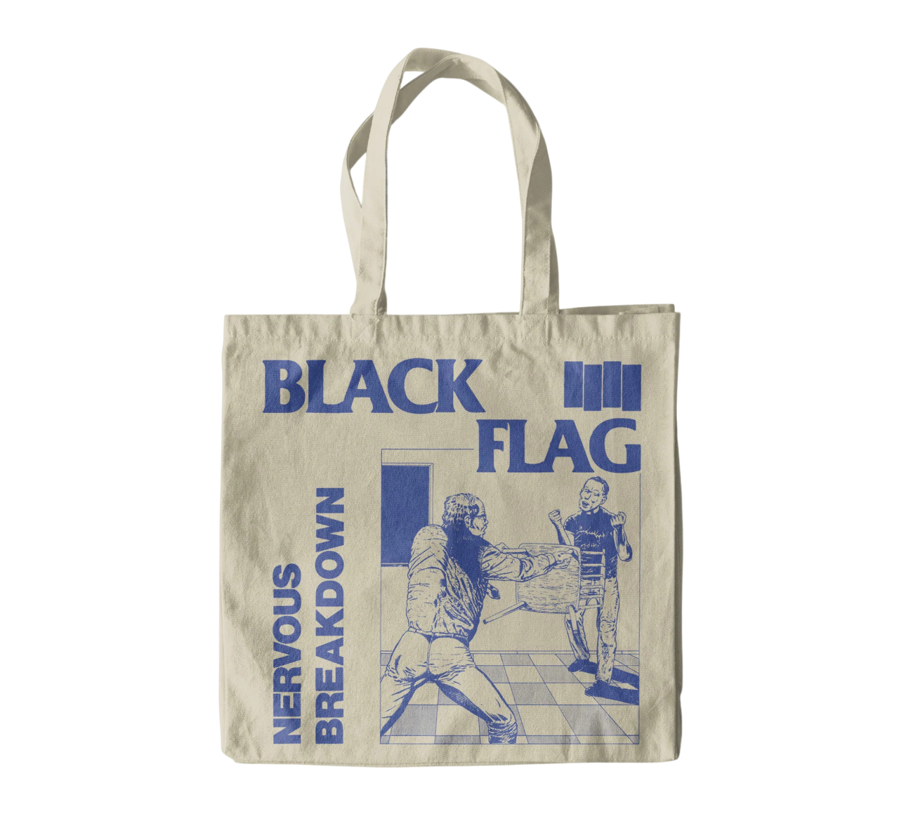 BLACK FLAG | Nervous Breakdown Tote Bag