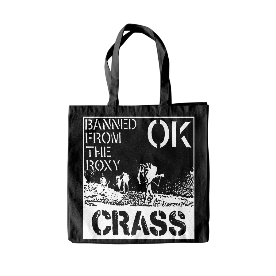 CRASS | Banned From The Roxy Tote Bag