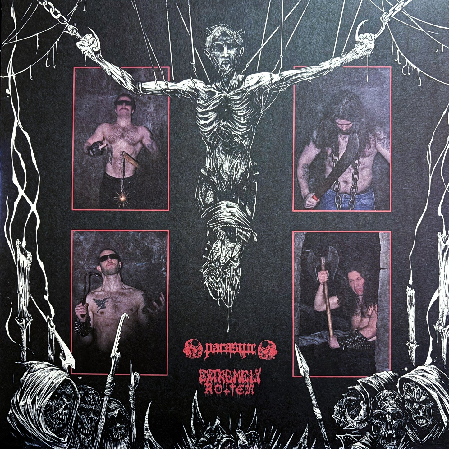 TORTURE RACK – Malefic Humiliation LP (red translucent vinyl)