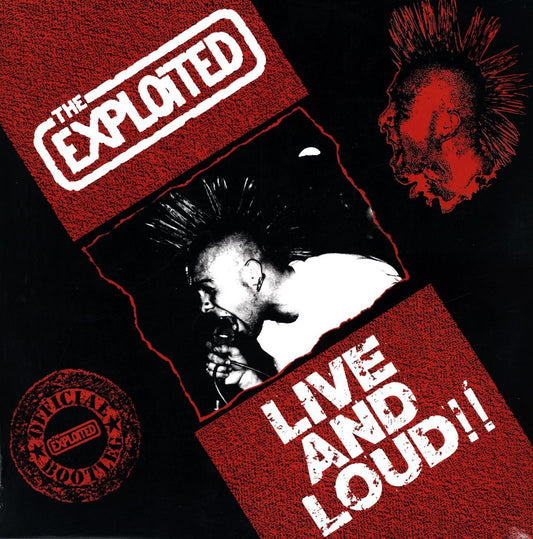 EXPLOITED – Live And Loud!! LP