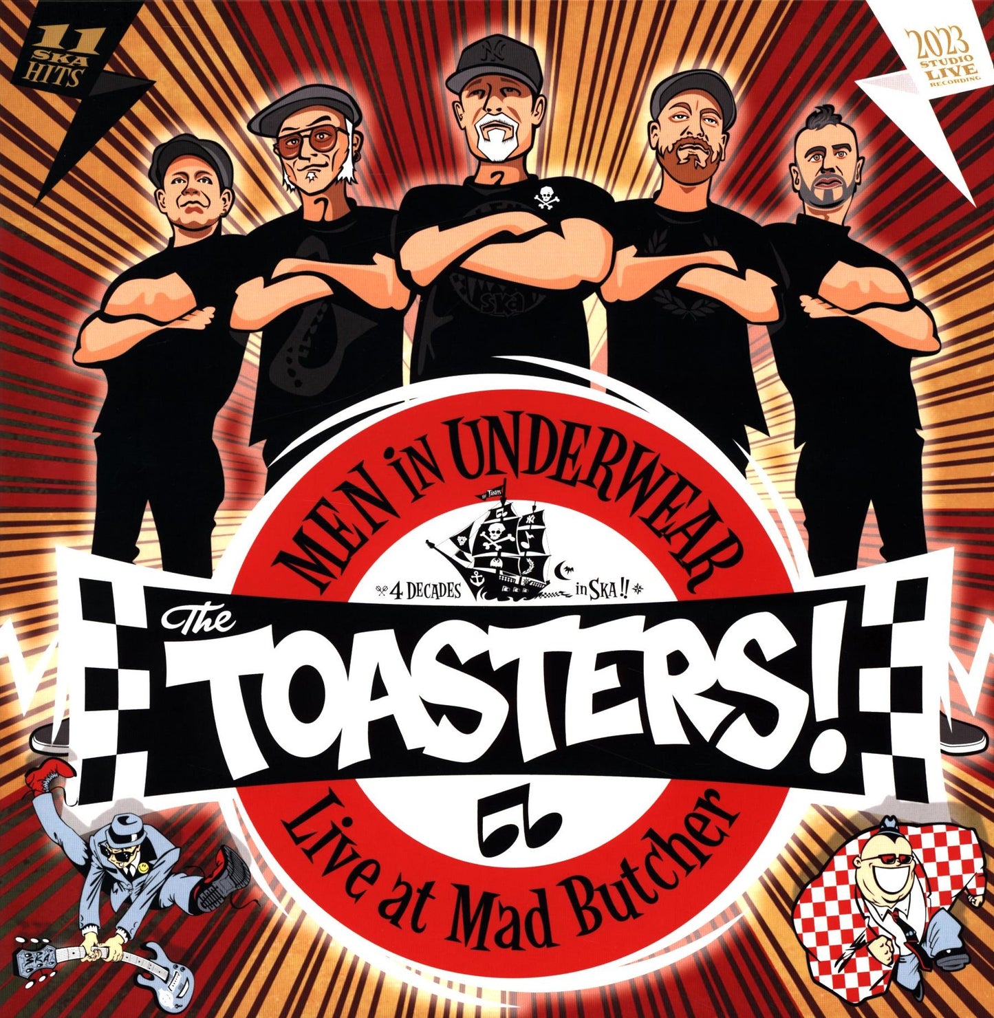 TOASTERS – The Toasters Men In Underwear - Live At Mad Butcher LP