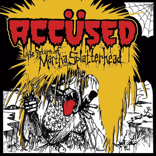 ACCÜSED – The Return Of Martha Splatterhead LP (clear vinyl)